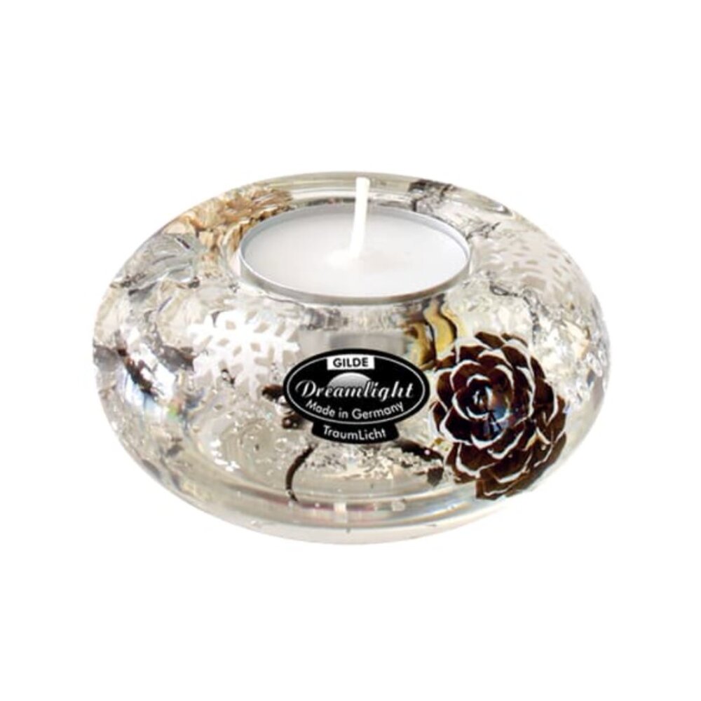 NWT Made in Germany Handemade Crystal Dreamlight "Winter Story" Candle Holder - Picture 12 of 12